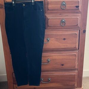 Talbots Blue Dark Denim Jeggings Size 12 NWOT